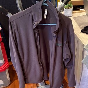 Eddie Bauer fleece zip up size L